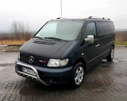 Черный Мерседес Вито, объемом двигателя 2.1 л и пробегом 287 тыс. км за 2800 $, фото 1 на Automoto.ua