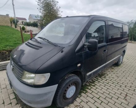 Черный Мерседес Вито, объемом двигателя 2.2 л и пробегом 260 тыс. км за 2173 $, фото 1 на Automoto.ua