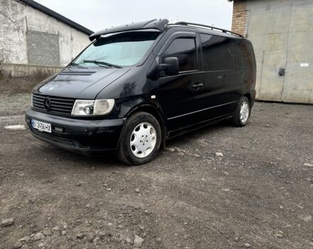 Чорний Мерседес Віто, об'ємом двигуна 2.2 л та пробігом 480 тис. км за 6300 $, фото 11 на Automoto.ua