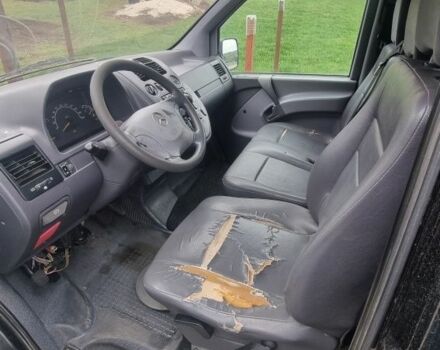 Черный Мерседес Вито, объемом двигателя 2.2 л и пробегом 260 тыс. км за 2173 $, фото 6 на Automoto.ua