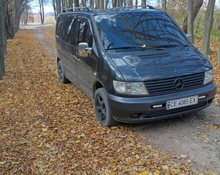Мерседес Віто 2000 у Сторожинце на Automoto.ua Чорний Мерседес Віто, об'ємом двигуна 2.2 л та пробігом 358 тис. км за 4800 $, фото 21 на Automoto.ua