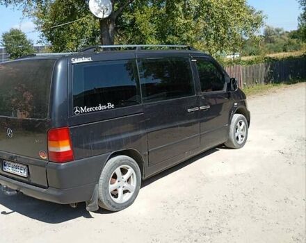 Мерседес Віто 2000 у Сторожинце на Automoto.ua Чорний Мерседес Віто, об'ємом двигуна 2.2 л та пробігом 358 тис. км за 4800 $, фото 4 на Automoto.ua
