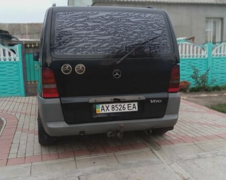Чорний Мерседес Віто, об'ємом двигуна 2.2 л та пробігом 450 тис. км за 3600 $, фото 3 на Automoto.ua