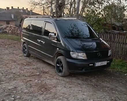 Мерседес Віто 2000 у Сторожинце на Automoto.ua Чорний Мерседес Віто, об'ємом двигуна 2.2 л та пробігом 358 тис. км за 4800 $, фото 17 на Automoto.ua