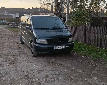Мерседес Віто 2000 у Сторожинце на Automoto.ua Чорний Мерседес Віто, об'ємом двигуна 2.2 л та пробігом 358 тис. км за 4800 $, фото 19 на Automoto.ua