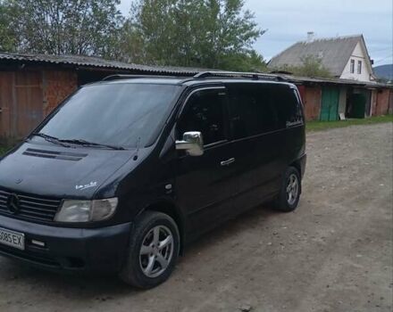 Мерседес Віто 2000 у Сторожинце на Automoto.ua Чорний Мерседес Віто, об'ємом двигуна 2.2 л та пробігом 358 тис. км за 4800 $, фото 12 на Automoto.ua