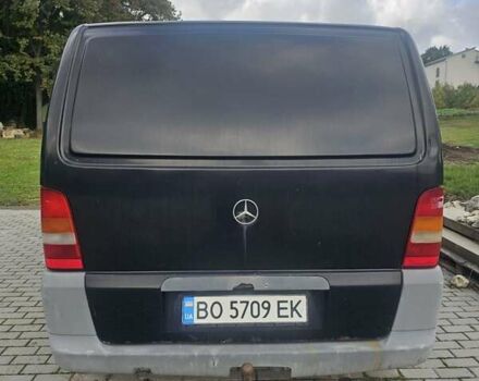 Черный Мерседес Вито, объемом двигателя 2.15 л и пробегом 260 тыс. км за 2161 $, фото 1 на Automoto.ua