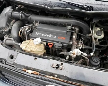 Черный Мерседес Вито, объемом двигателя 2.1 л и пробегом 287 тыс. км за 2800 $, фото 6 на Automoto.ua