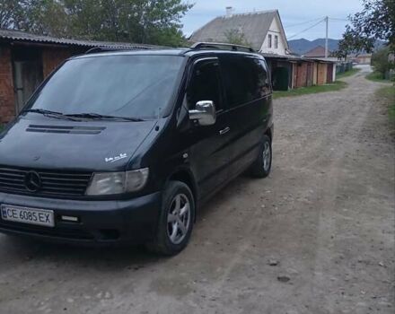 Мерседес Віто 2000 у Сторожинце на Automoto.ua Чорний Мерседес Віто, об'ємом двигуна 2.2 л та пробігом 358 тис. км за 4800 $, фото 15 на Automoto.ua