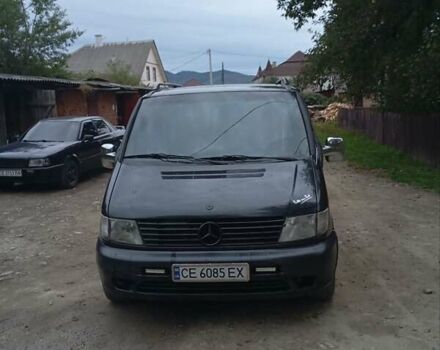 Мерседес Віто 2000 у Сторожинце на Automoto.ua Чорний Мерседес Віто, об'ємом двигуна 2.2 л та пробігом 358 тис. км за 4800 $, фото 11 на Automoto.ua