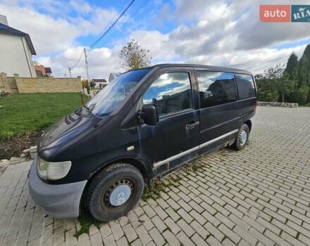 Черный Мерседес Вито, объемом двигателя 2.15 л и пробегом 260 тыс. км за 2161 $, фото 5 на Automoto.ua