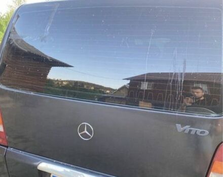 Чорний Мерседес Віто, об'ємом двигуна 2.2 л та пробігом 214 тис. км за 5800 $, фото 2 на Automoto.ua