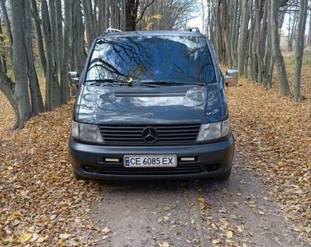 Мерседес Віто 2000 у Сторожинце на Automoto.ua Чорний Мерседес Віто, об'ємом двигуна 2.2 л та пробігом 358 тис. км за 4800 $, фото 23 на Automoto.ua