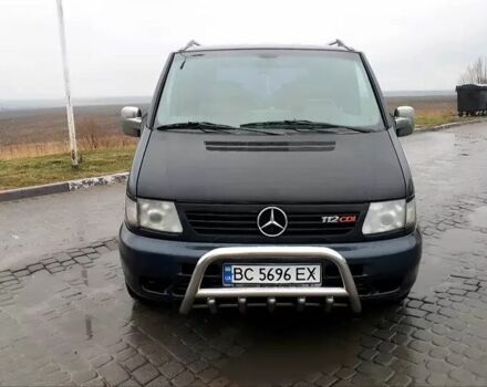 Черный Мерседес Вито, объемом двигателя 2.1 л и пробегом 287 тыс. км за 2800 $, фото 3 на Automoto.ua