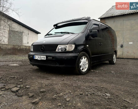 Черный Мерседес Вито, объемом двигателя 2.15 л и пробегом 480 тыс. км за 6300 $, фото 12 на Automoto.ua