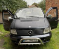 Черный Мерседес Вито, объемом двигателя 2.2 л и пробегом 480 тыс. км за 6800 $, фото 1 на Automoto.ua