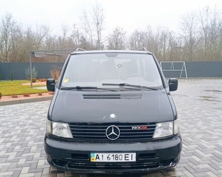Черный Мерседес Вито, объемом двигателя 2 л и пробегом 340 тыс. км за 2699 $, фото 13 на Automoto.ua