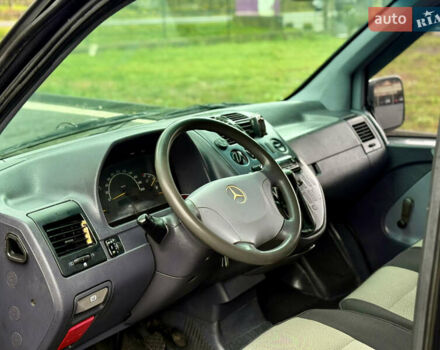 Черный Мерседес Вито, объемом двигателя 2.2 л и пробегом 370 тыс. км за 4699 $, фото 36 на Automoto.ua