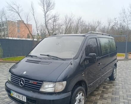 Черный Мерседес Вито, объемом двигателя 2 л и пробегом 340 тыс. км за 2699 $, фото 4 на Automoto.ua