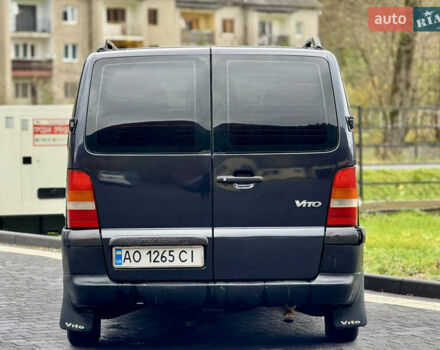 Черный Мерседес Вито, объемом двигателя 2.2 л и пробегом 370 тыс. км за 4699 $, фото 30 на Automoto.ua