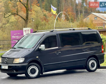 Черный Мерседес Вито, объемом двигателя 2.2 л и пробегом 370 тыс. км за 4699 $, фото 5 на Automoto.ua