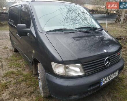 Чорний Мерседес Віто, об'ємом двигуна 2.1 л та пробігом 270 тис. км за 2800 $, фото 2 на Automoto.ua