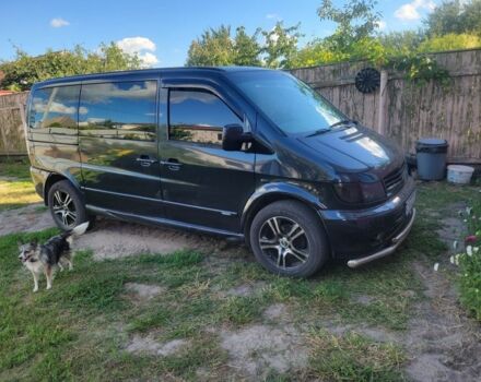 Чорний Мерседес Віто, об'ємом двигуна 2.1 л та пробігом 269 тис. км за 5700 $, фото 13 на Automoto.ua