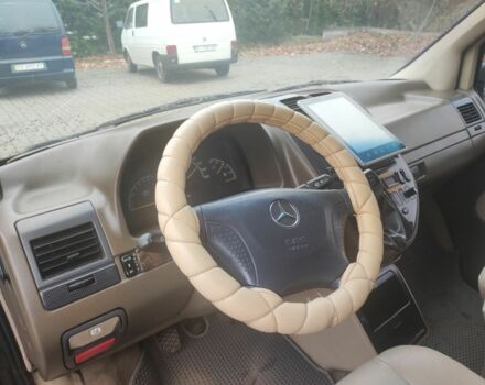 Черный Мерседес Вито, объемом двигателя 2.2 л и пробегом 340 тыс. км за 5100 $, фото 10 на Automoto.ua