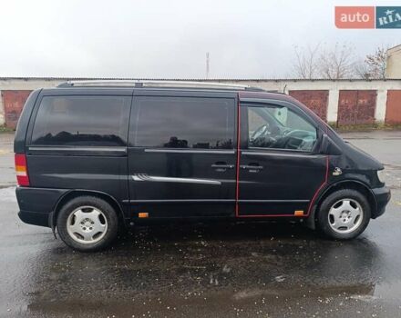 Черный Мерседес Вито, объемом двигателя 2.15 л и пробегом 520 тыс. км за 4950 $, фото 1 на Automoto.ua