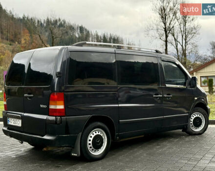 Черный Мерседес Вито, объемом двигателя 2.2 л и пробегом 370 тыс. км за 4699 $, фото 34 на Automoto.ua