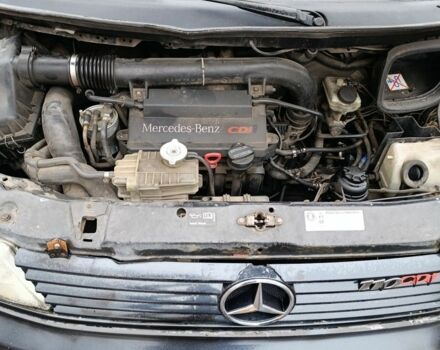 Черный Мерседес Вито, объемом двигателя 2 л и пробегом 340 тыс. км за 2699 $, фото 1 на Automoto.ua