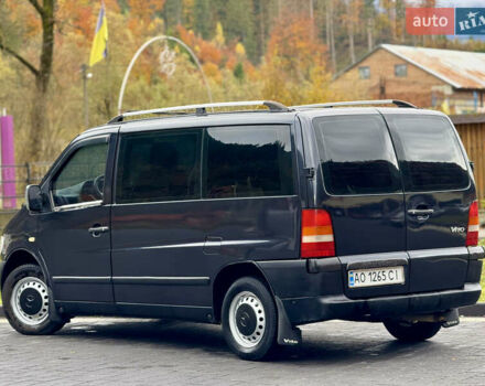 Черный Мерседес Вито, объемом двигателя 2.2 л и пробегом 370 тыс. км за 4699 $, фото 32 на Automoto.ua