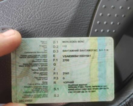 Чорний Мерседес Віто, об'ємом двигуна 0 л та пробігом 391 тис. км за 5200 $, фото 3 на Automoto.ua