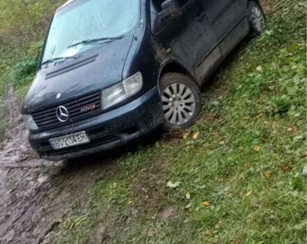 Чорний Мерседес Віто, об'ємом двигуна 2.1 л та пробігом 600 тис. км за 3500 $, фото 2 на Automoto.ua