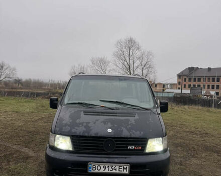 Черный Мерседес Вито, объемом двигателя 2.15 л и пробегом 400 тыс. км за 3700 $, фото 1 на Automoto.ua