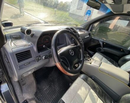 Черный Мерседес Вито, объемом двигателя 2.1 л и пробегом 311 тыс. км за 3000 $, фото 4 на Automoto.ua