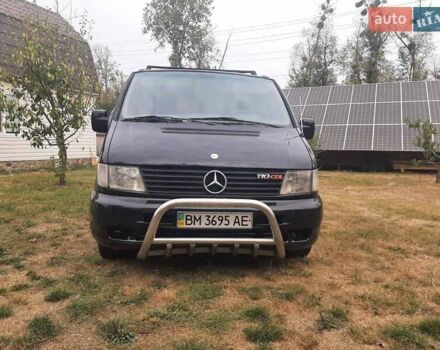 Чорний Мерседес Віто, об'ємом двигуна 2.15 л та пробігом 285 тис. км за 4900 $, фото 1 на Automoto.ua