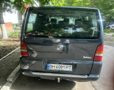 Черный Мерседес Вито, объемом двигателя 2.15 л и пробегом 300 тыс. км за 4500 $, фото 9 на Automoto.ua