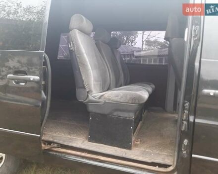 Чорний Мерседес Віто, об'ємом двигуна 2.15 л та пробігом 285 тис. км за 4900 $, фото 8 на Automoto.ua