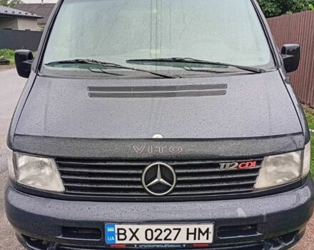 Черный Мерседес Вито, объемом двигателя 2.1 л и пробегом 3 тыс. км за 4900 $, фото 3 на Automoto.ua