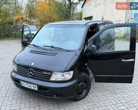 Мерседес Вито 2003 в Черновцах на Automoto.ua Черный Мерседес Вито, объемом двигателя 2.15 л и пробегом 340 тыс. км за 4850 $, фото 4 на Automoto.ua