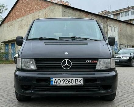 Мерседес Вито 2003 в Черновцах на Automoto.ua Черный Мерседес Вито, объемом двигателя 2.15 л и пробегом 340 тыс. км за 4850 $, фото 3 на Automoto.ua