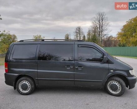 Черный Мерседес Вито, объемом двигателя 2.2 л и пробегом 489 тыс. км за 5200 $, фото 7 на Automoto.ua