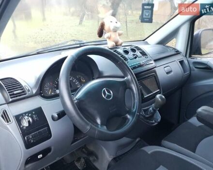 Чорний Мерседес Віто, об'ємом двигуна 2.15 л та пробігом 530 тис. км за 5800 $, фото 26 на Automoto.ua