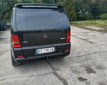 Чорний Мерседес Віто, об'ємом двигуна 2.2 л та пробігом 240 тис. км за 10000 $, фото 7 на Automoto.ua