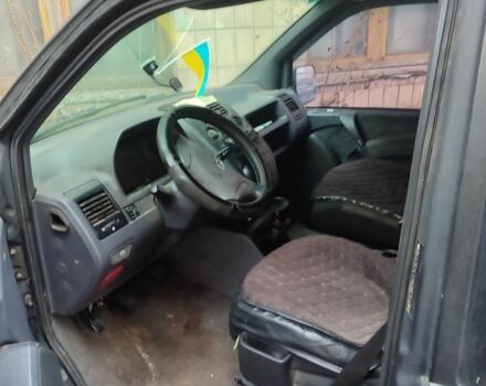 Черный Мерседес Вито, объемом двигателя 2.1 л и пробегом 460 тыс. км за 3578 $, фото 6 на Automoto.ua