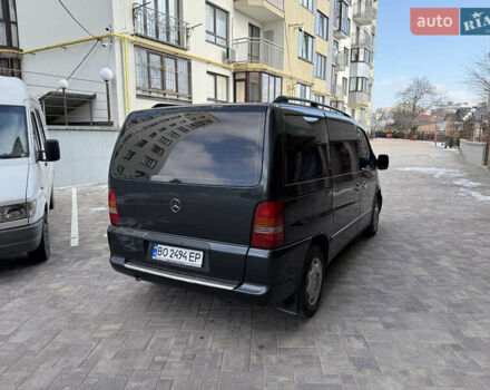 Черный Мерседес Вито, объемом двигателя 2.15 л и пробегом 347 тыс. км за 5200 $, фото 3 на Automoto.ua