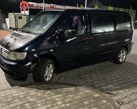 Черный Мерседес Вито, объемом двигателя 2.15 л и пробегом 400 тыс. км за 3500 $, фото 3 на Automoto.ua