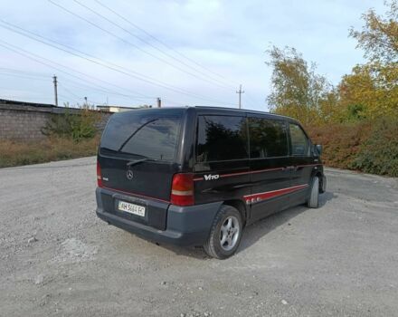 Черный Мерседес Вито, объемом двигателя 2.1 л и пробегом 380 тыс. км за 3800 $, фото 5 на Automoto.ua