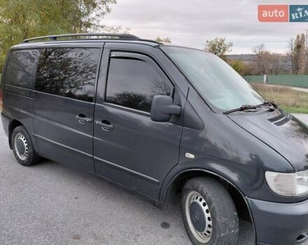 Черный Мерседес Вито, объемом двигателя 2.2 л и пробегом 489 тыс. км за 5200 $, фото 8 на Automoto.ua